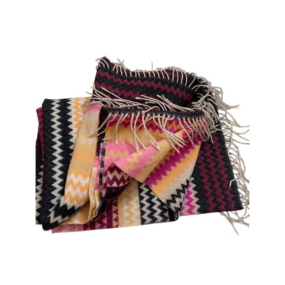 Missoni Home Humbert Wool Blend Throw Blanket - Picture 1 of 6